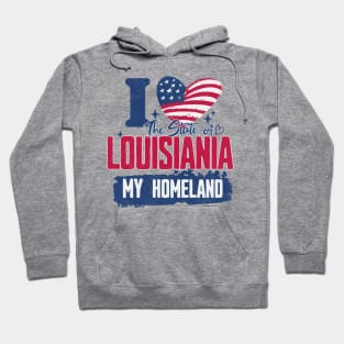 Louisiania my homeland Hoodie